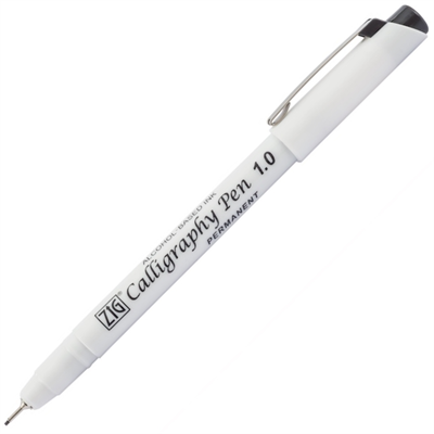 Zig Kaligrafi Kalemi Pca-110 Permanent 1.0 Mm Siyah