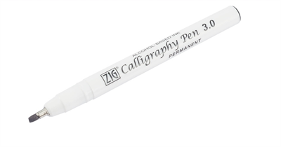 Zig Kaligrafi Kalemi Pca-310 Permanent 3.0 Mm Siyah