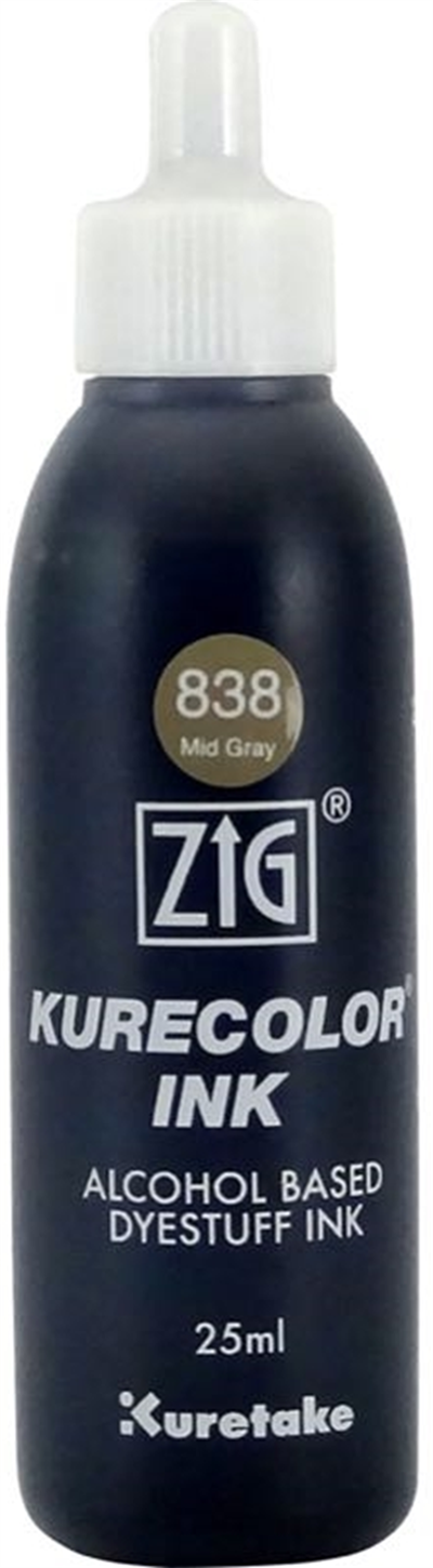 Zıg Kurecolor Mürekkep Kcr-25 839 (838) Mıd Gray