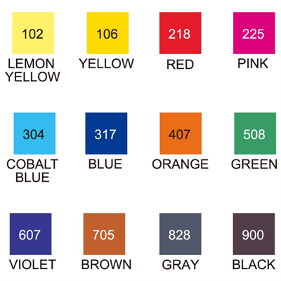 ZIG KURECOLOR TWIN S KC-3000/12B1 12 Lİ BASIC COLORS