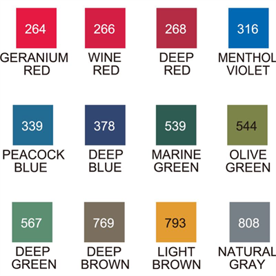 ZIG KURECOLOR TWIN S KC-3000/12B6 12 Lİ DEEP COLORS