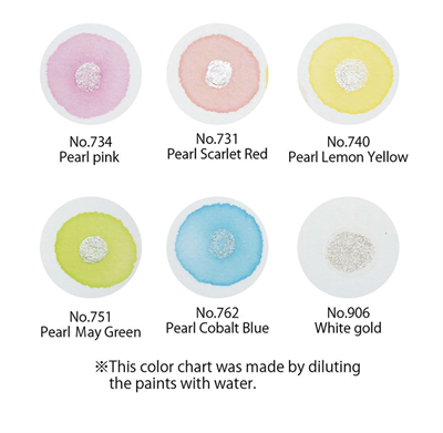 ZIG SULUBOYA GANSAI TAMBI MC20PC/6V PEARL COLORS 6 RENK