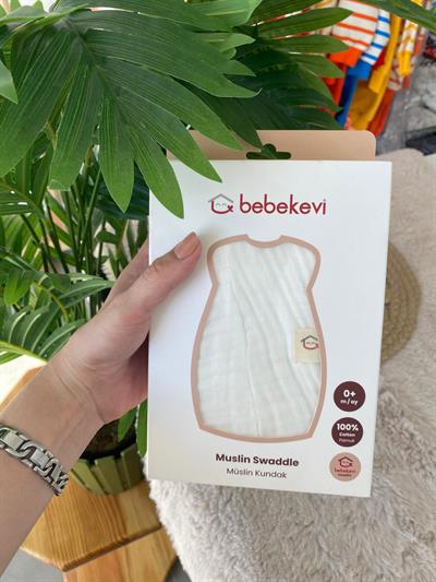 4 Katlı Müslin Kundak Ekru