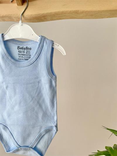 Askılı Çıtçıtlı Badi Mavi
