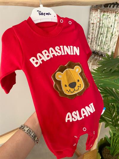 Babasının Aslanı Tulum Kırmızı