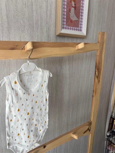 Damla Desen Çıtçıtlı Askılı Badi Yaş