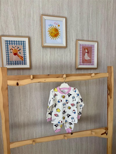 Hello Kitty Kuromi Desen Pijama Takımı
