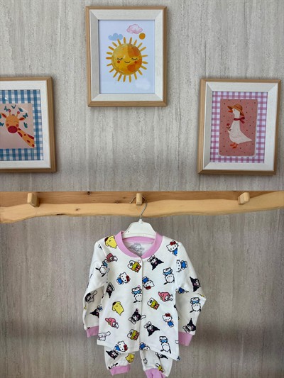 Hello Kitty Kuromi Desen Pijama Takımı