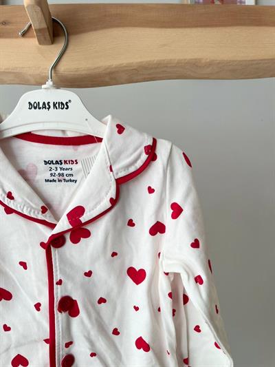 Kalpli Pijama Takımı Yaş