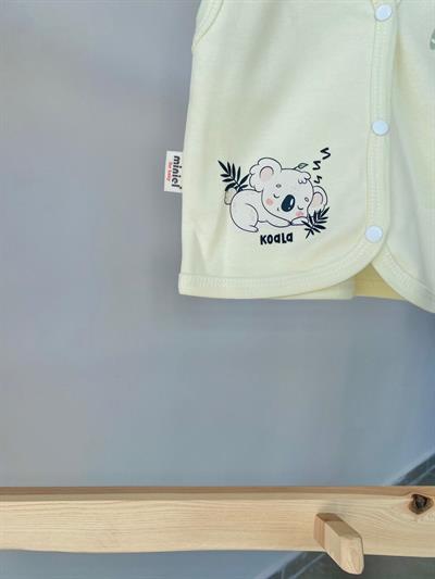 Koala Penye Yelek Sarı