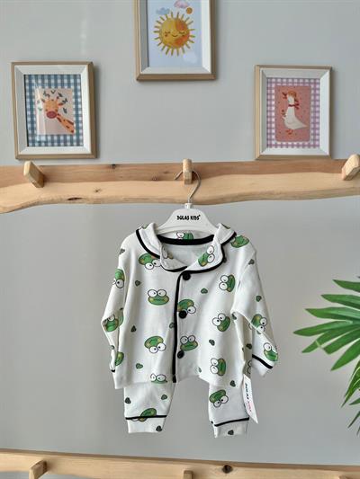 Kurbağa Pijama Takımı Aylık