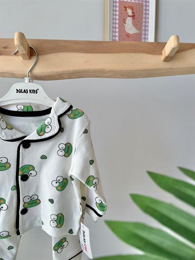 Kurbağa Pijama Takımı Aylık