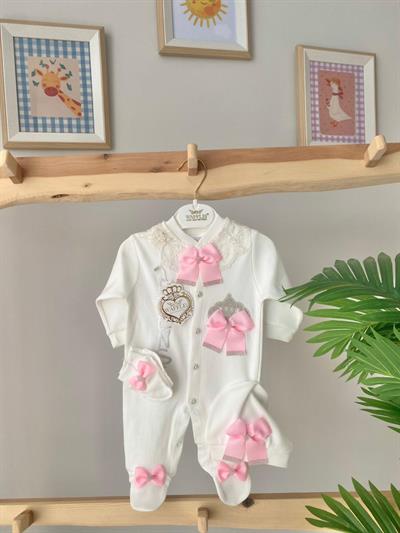 Prenses Tulum Set Pembe