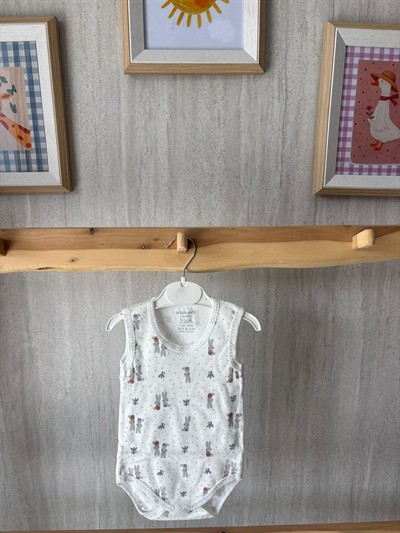 Puantiyeli Tavşan Çıtçıtlı Askılı Badi Yaş