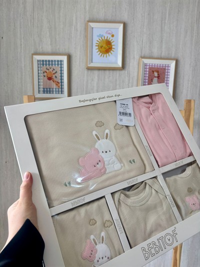 Sarılan Ayıcık ve Tavşan 10'lu Set