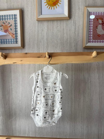 Sevimli Koala Çıtçıtlı Askılı Badi