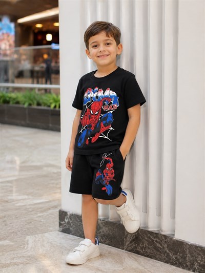 Spider-Man İkili Takım Siyah