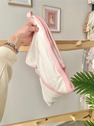 Taçlı Banyo Havlusu Pembe