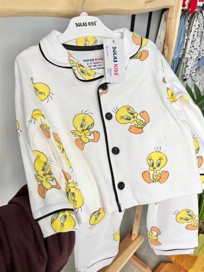 Tweety Pijama Takımı Yaş