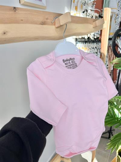 Uzun Kol Çıtçıtlı Badi Pembe