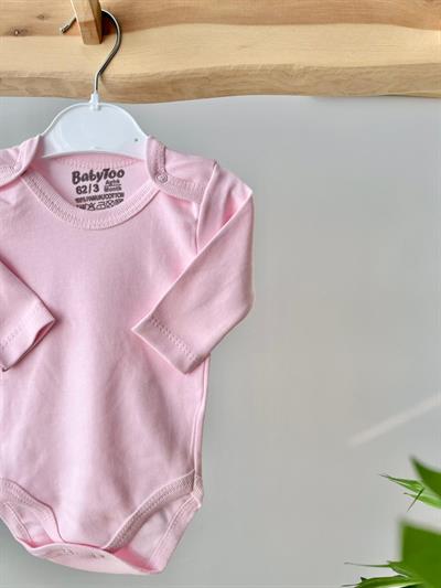Uzun Kol Çıtçıtlı Badi Pembe
