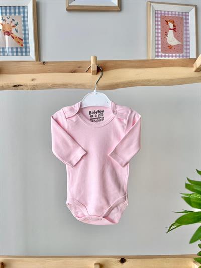 Uzun Kol Çıtçıtlı Badi Pembe