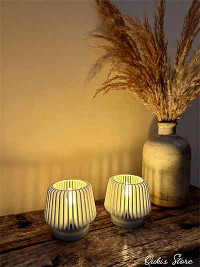Dekoratif Led Mumluk, Tealight, Masaüstü Aydınlatma, 2 Adet, Tealight Dahil,