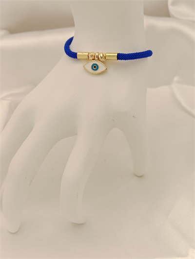Saks Mavi İpli Charm Bileklik