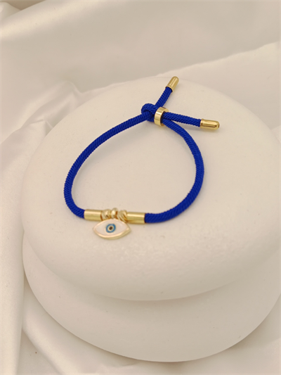 Saks Mavi İpli Charm Bileklik
