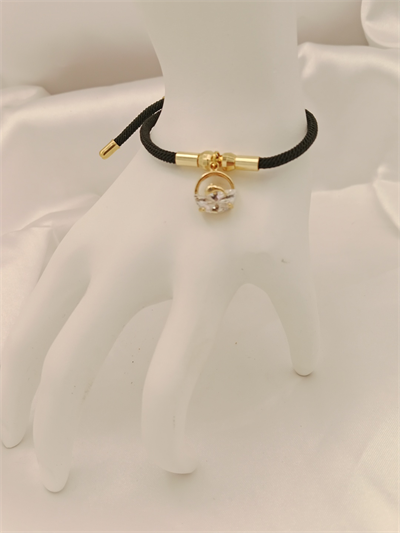 Siyah İpli Charm Bileklik