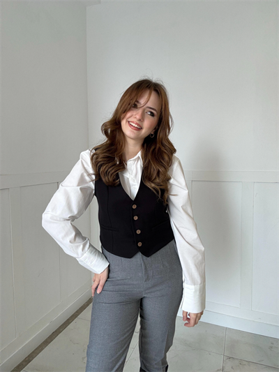 GRİ PENSLİ PANTOLON