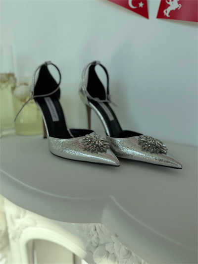 Shine Gümüş Ayakkabı