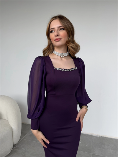 Taş detaylı choker