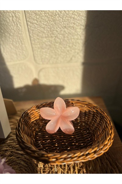 Soft Pembe Lotus Saç Tokası