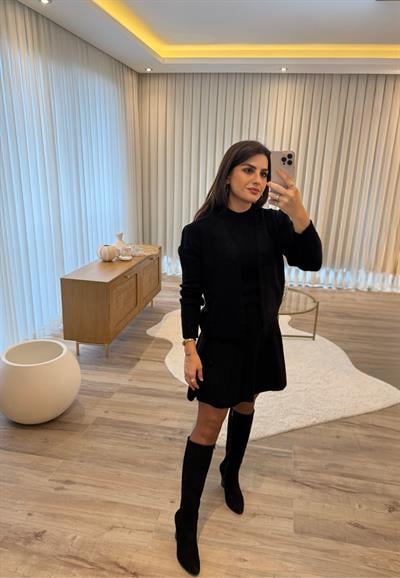 Siyah 3 Lü Triko Takım 