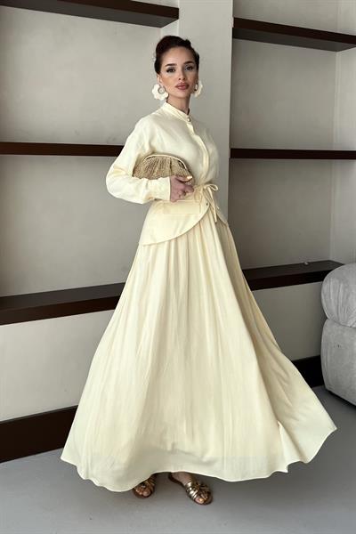 Bianca Takım Butter Yellow