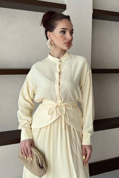 Bianca Takım Butter Yellow