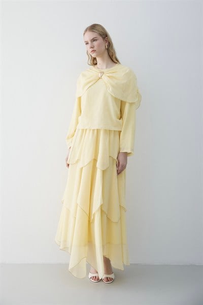 Butterfly Etekli Takım Butter Yellow