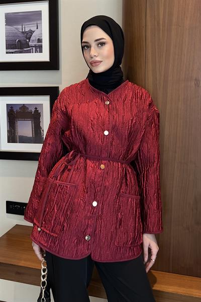 Jakar Ceket Bordo