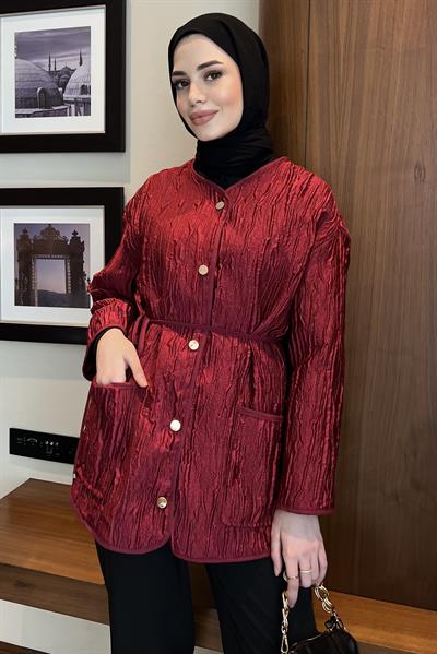 Jakar Ceket Bordo