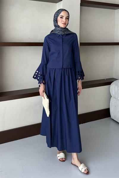 Jasmin Takım Lacivert