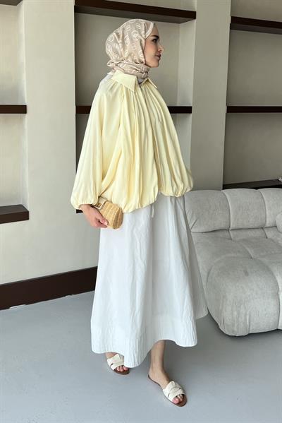 Modal Bomber Butter Yellow