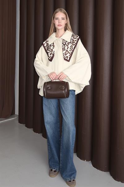 Modal Yarasa Bomber Krem