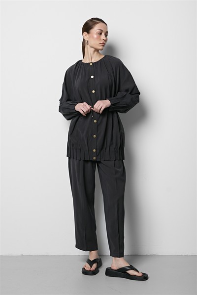 Oversize Modal Takım Antrasit