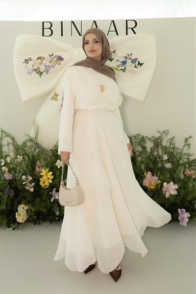 Zehra Koçun Tercihi Butterfly Etekli Takım İnci