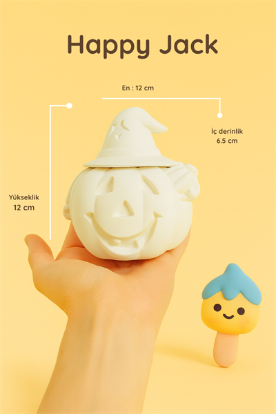 Happy Jack | Boyanabilir Balkabağı Kutu | Colorbuddie