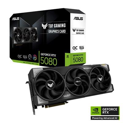 ASUS GEFORCE TUF-RTX5080-O16G-GAMING 16GB GDDR7 256BIT 2XHDMI 3XDP EKRAN KARTI