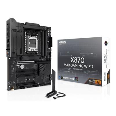 ASUS X870 MAX GAMING WIFI7 DDR5 8000MT/S 1XHDMI 2XUSB 3XM.2 ATX AM5 (AMD AM5 9000/8000/7000 SERİLERİ