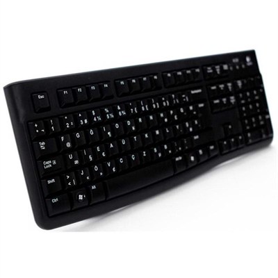 LOGITECH K120 F USB KLAVYE SIYAH 920-004163 KABLOLU