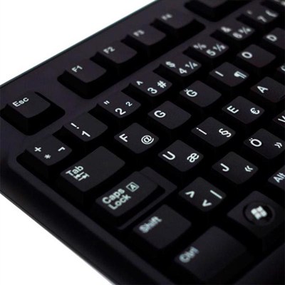 LOGITECH K120 F USB KLAVYE SIYAH 920-004163 KABLOLU